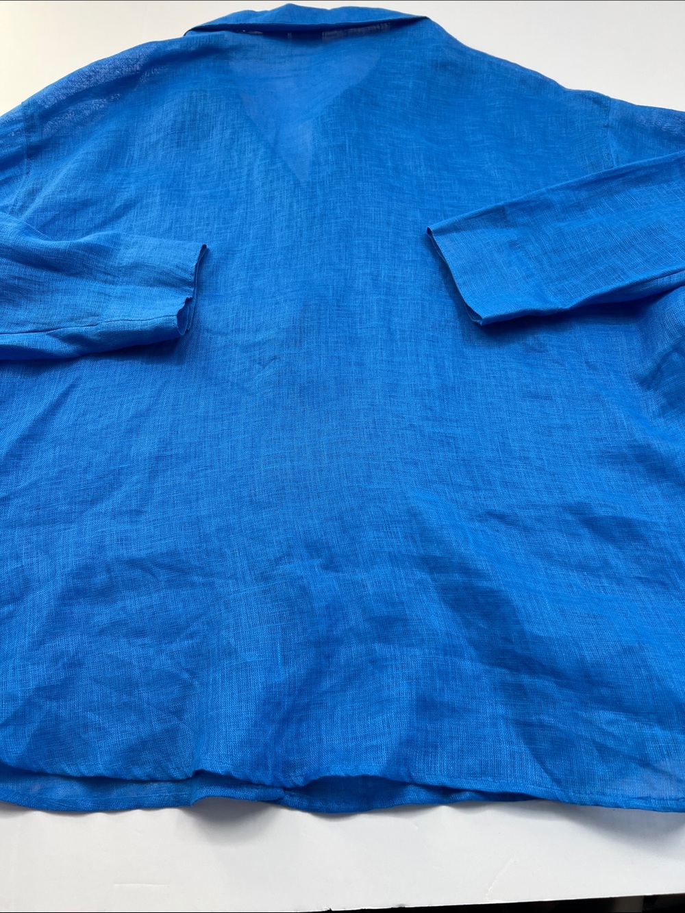 C&C California Sheer Linen Tunic - Picture 10 of 14
